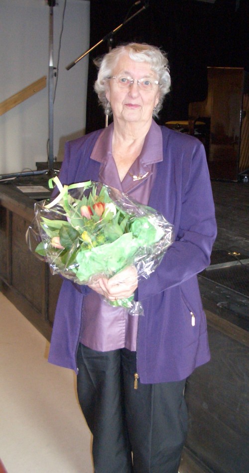 Eivor Olsson  avtackas